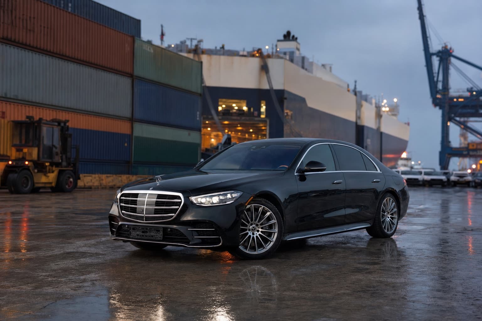A car from China, Korea and the USA — turnkey